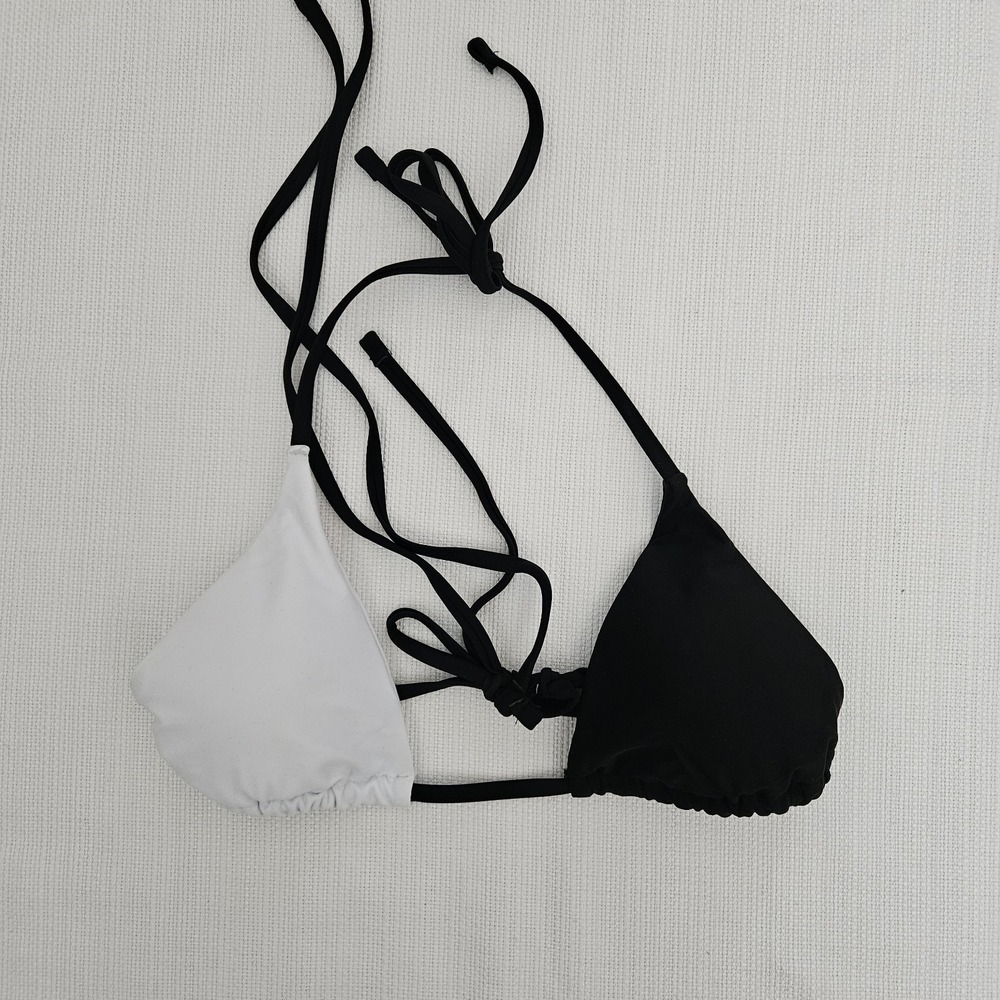 Shein black‎ bikini Top Women's Size M Medium